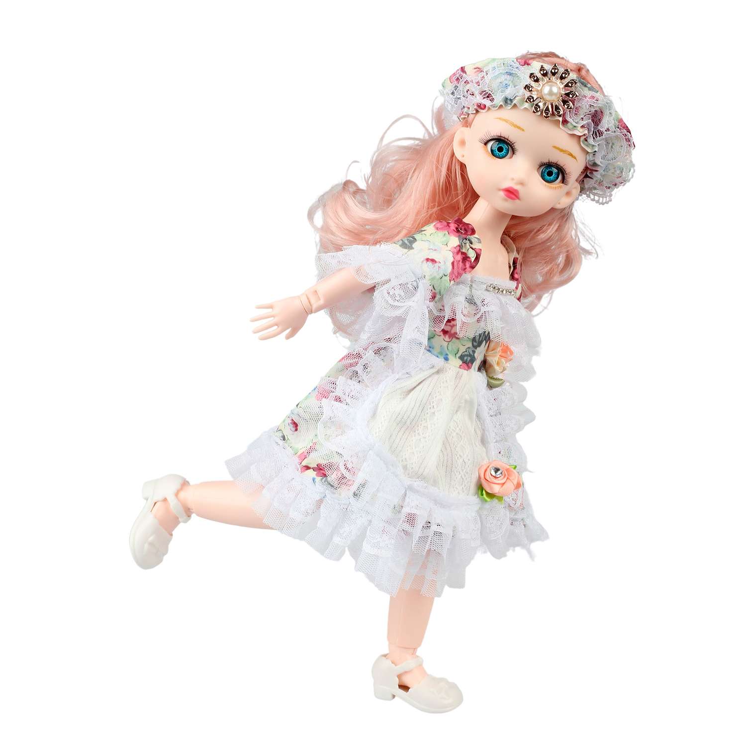 Комплект одежды для куклы Little Mania белый CDLM001-WRE - фото 4