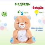 Игрушка мягкая BabyGo Медведь развивающая 980019-NL