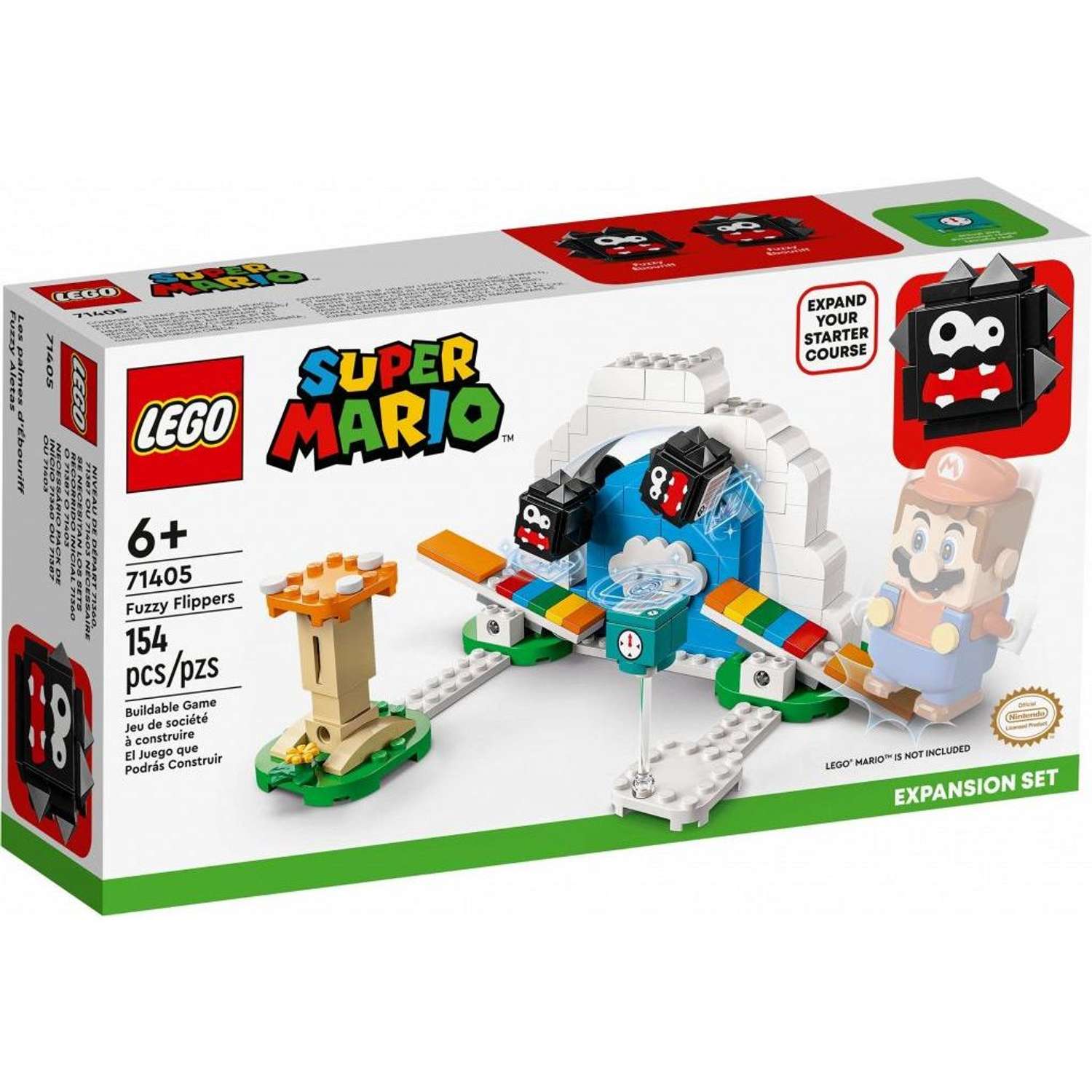 Конструктор LEGO Super Mario Fuzzy Flippers Expansion Set 71405 - фото 2