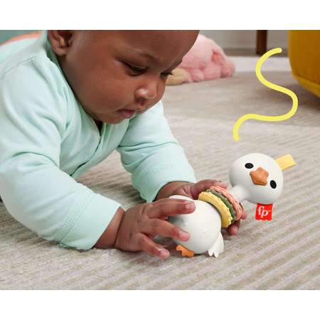 Игрушка Fisher Price погремушка Гусь Кря Кря