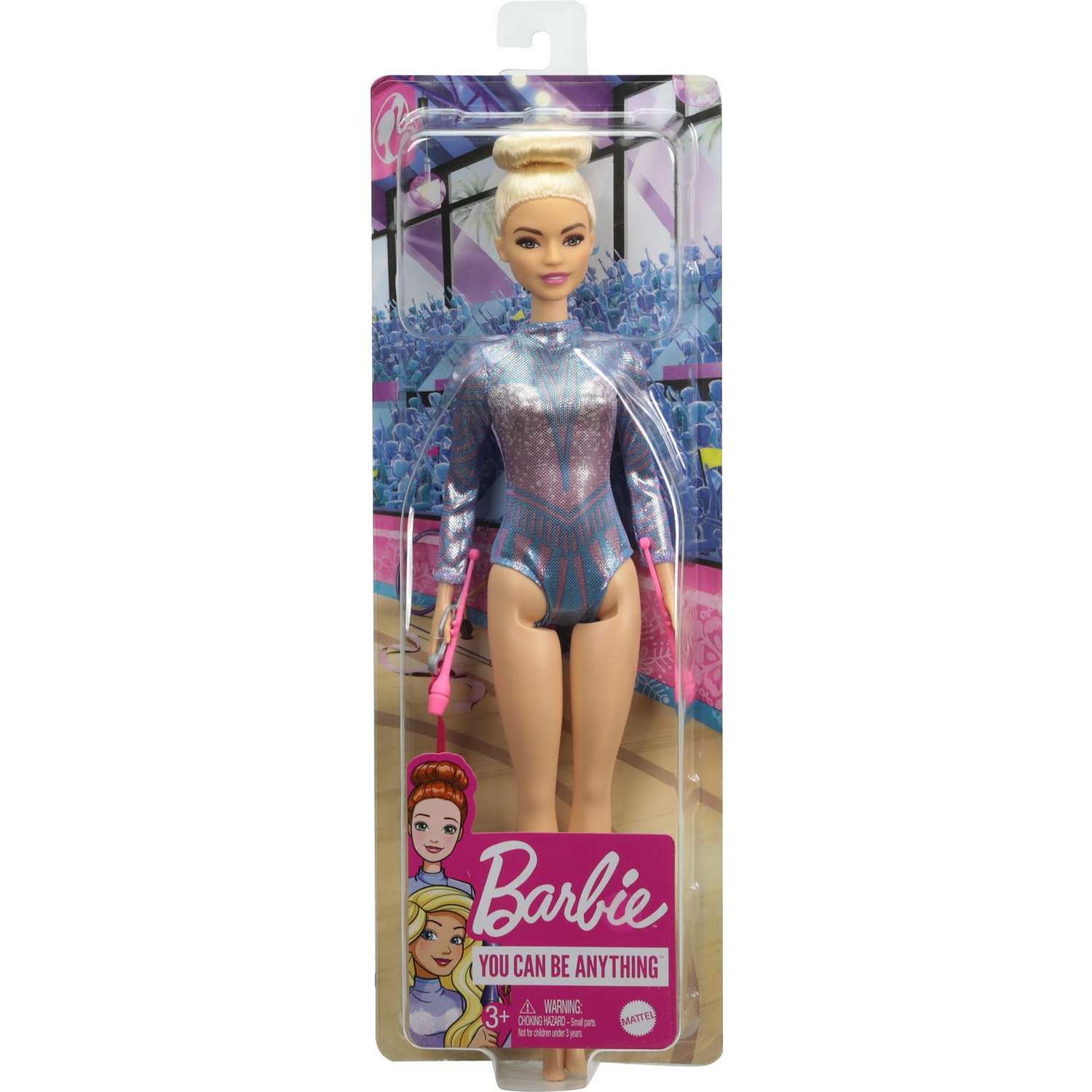 Кукла Barbie Кем быть? Гимнастка GTN65 DVF50 - фото 2