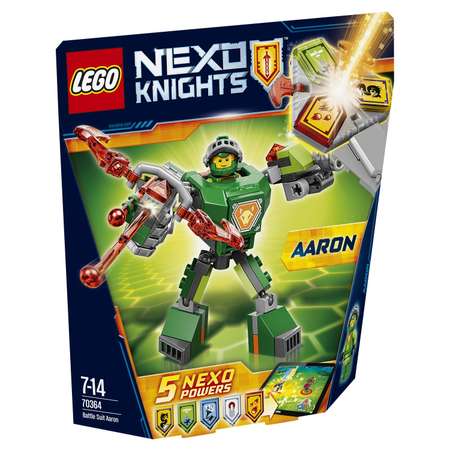 Конструктор LEGO Nexo Knights Боевые доспехи Аарона (70364)