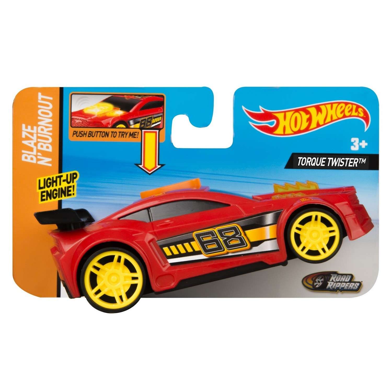 Машинка Hot Wheels Torque Twister со светом и звуком 91602 - фото 2