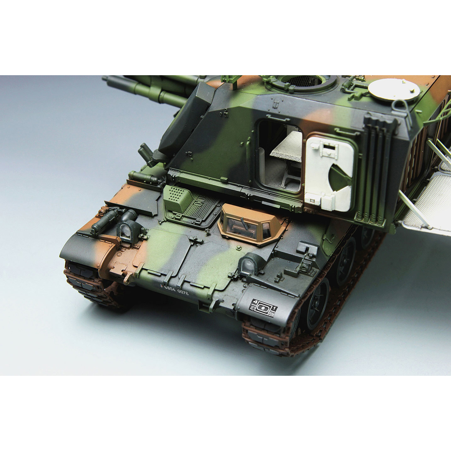 Сборная модель MENG TS-004 самоходная гаубица AUF1 155mm 1/35 18467494682 - фото 4