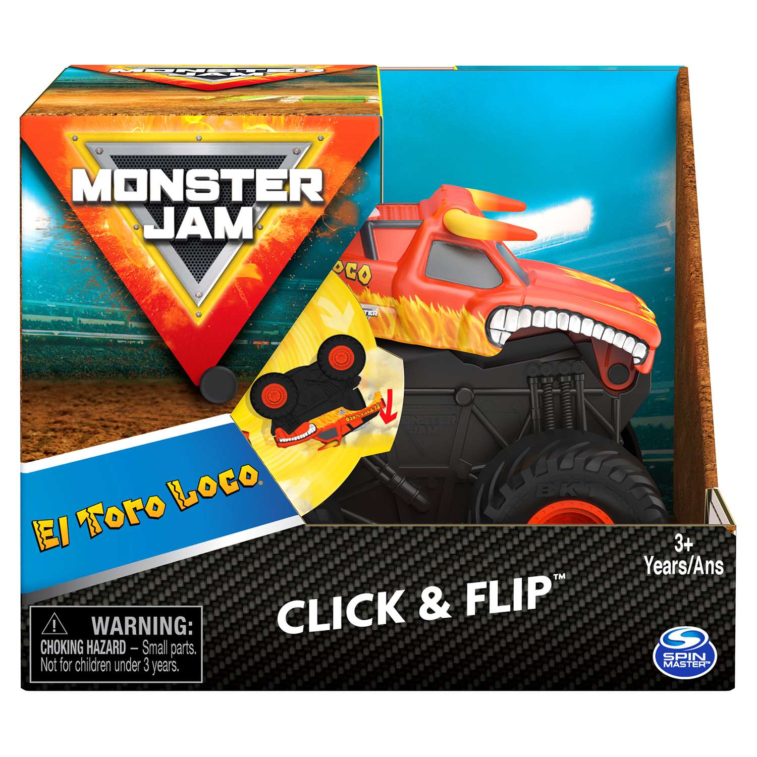 Машинка Monster Jam 1:43 El Toro Loco инновационная 6061556 6061556 - фото 2