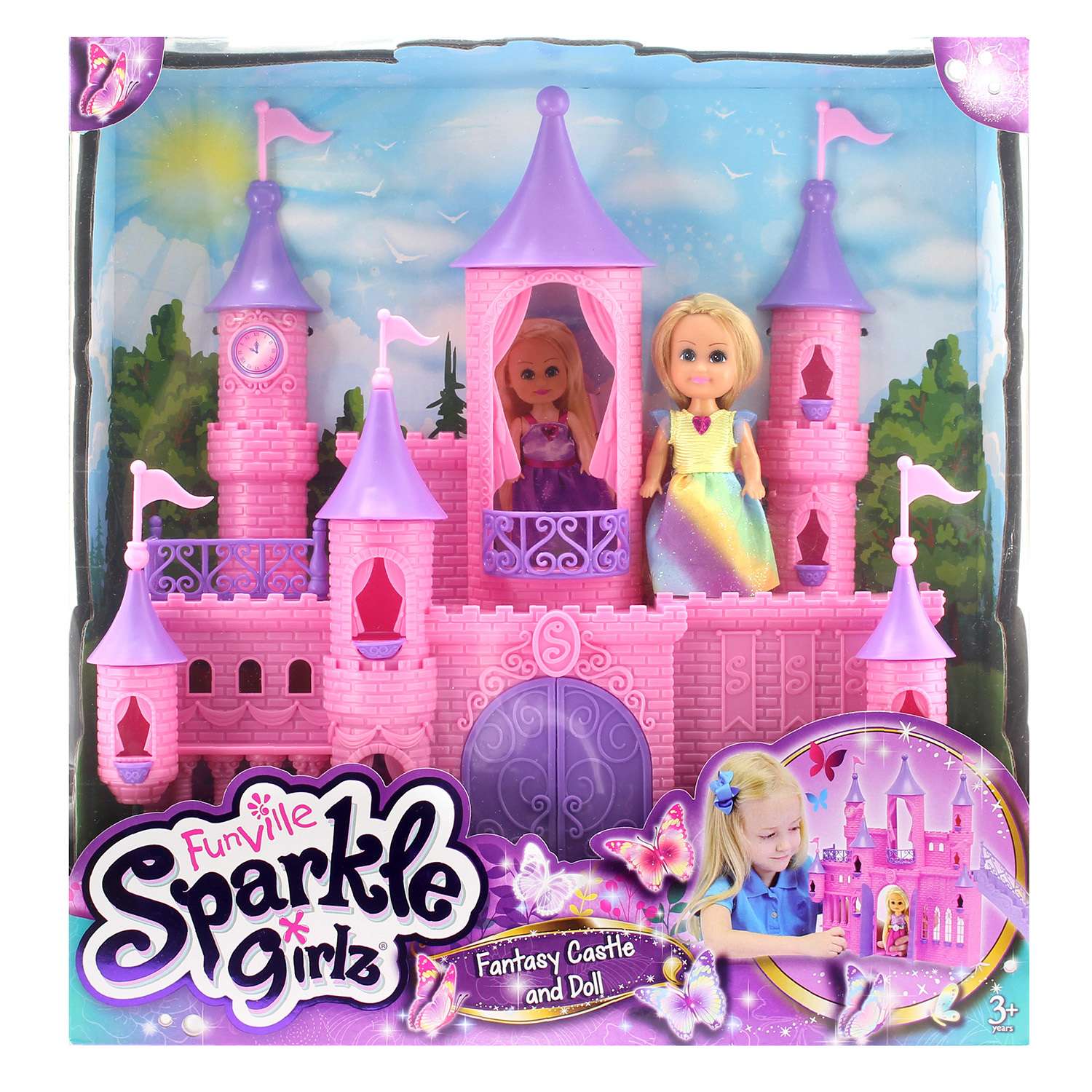Набор Sparkle Girlz Замок с мини куклой 24295 24295 - фото 2