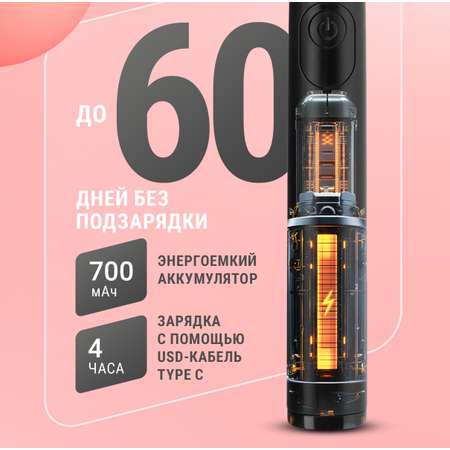 Электрическая звуковая зубная щетка CS MEDICA CS Medica CS-232 (розовая)