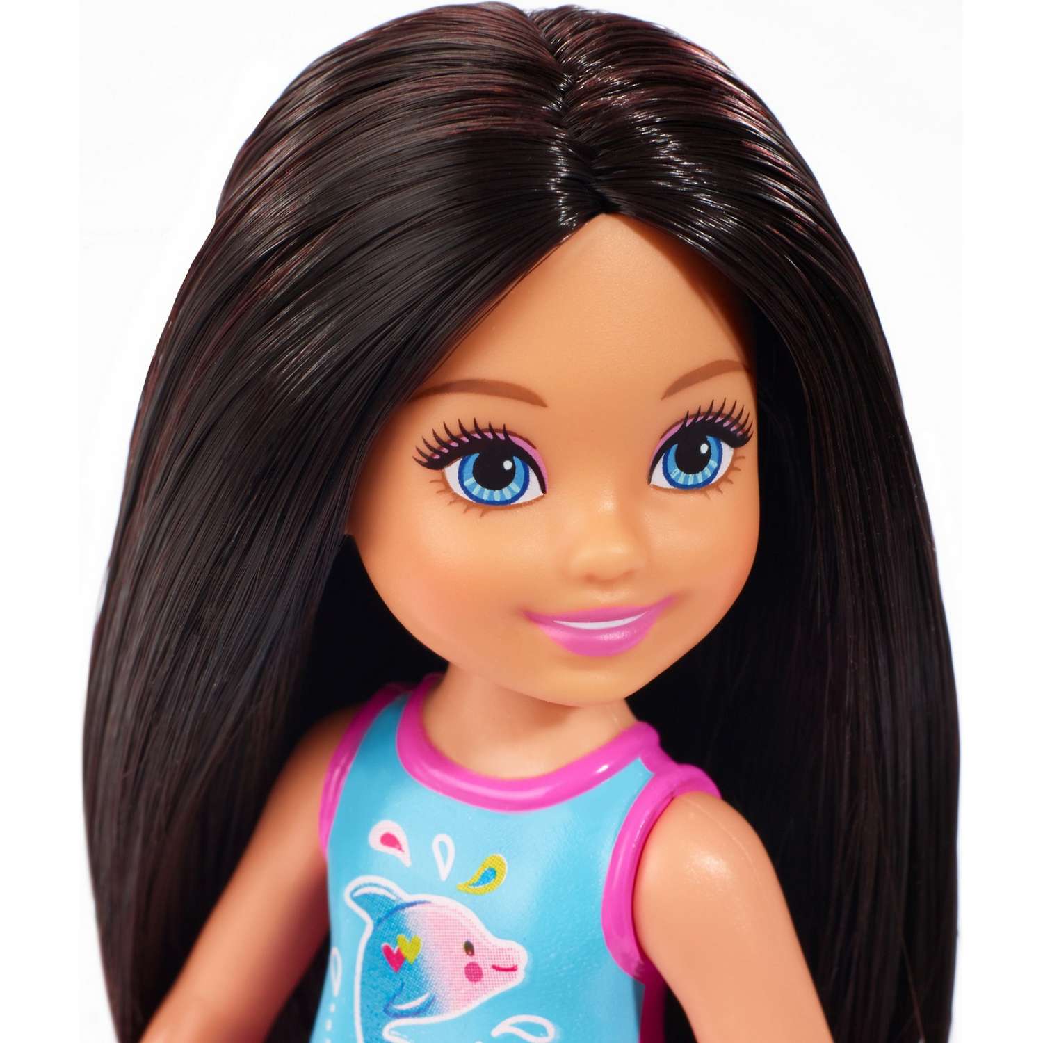 Кукла Barbie Челси в купальнике Брюнетка GLN71 GLN73 - фото 6