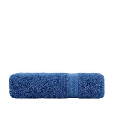 Полотенце для ванной Arya Home Collection однотонное 70х140 см Miranda Soft Темно-Синий