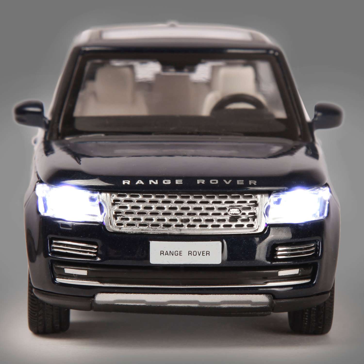 Машинка Mobicaro 1:34 2013 Range Rover Серебристо-синяя 68357 68357 - фото 7