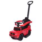 Каталка BabyCare Mercedes G350d с родительской ручкой красный