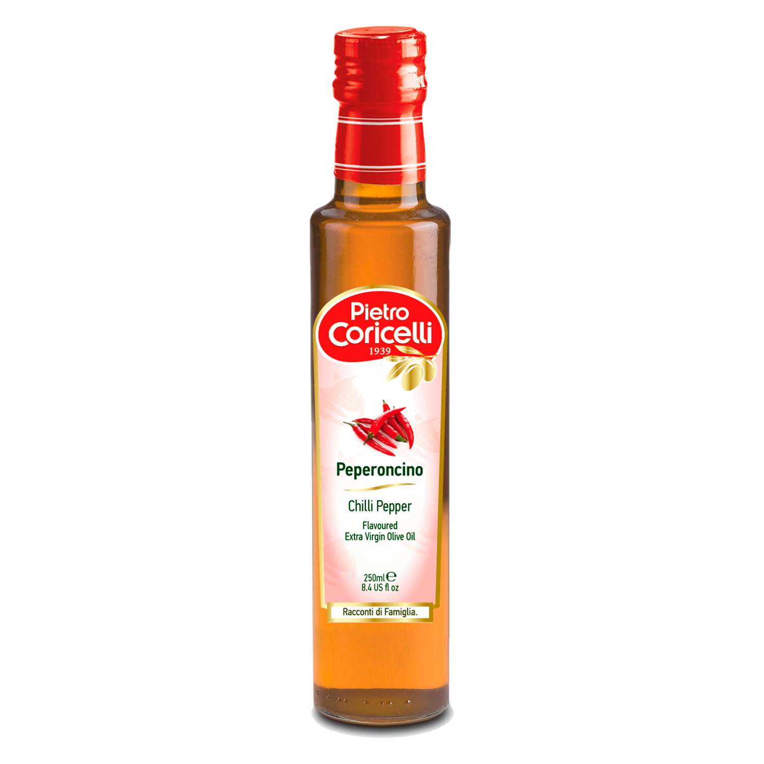 Масло оливковое Pietro Coricelli Extra Virgin Чили 250 мл - фото 1