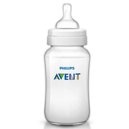 Бутылочка Philips Avent Classic+ 3 мес+ 330 мл 2 шт SCF566/27