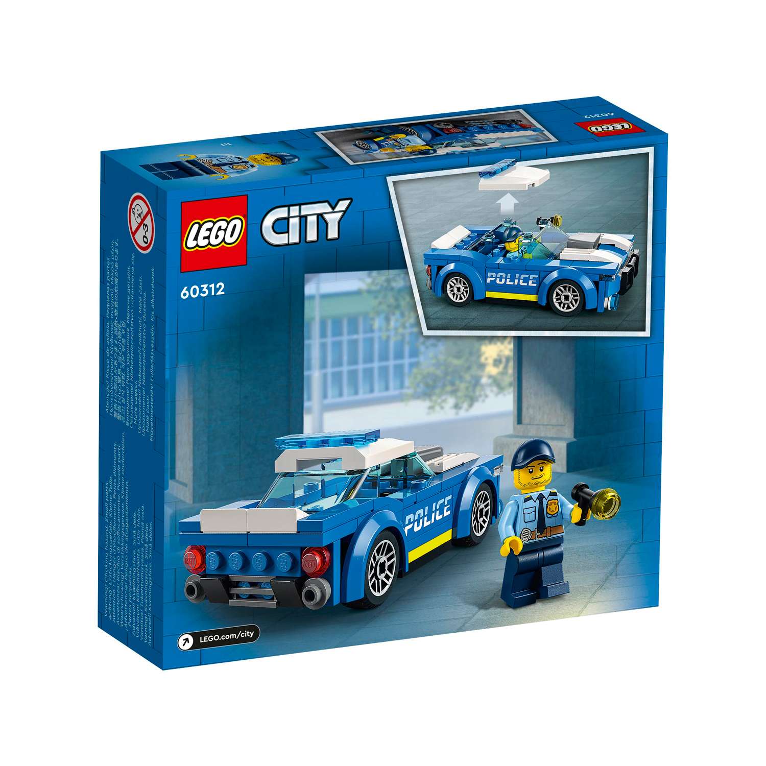 Конструктор детский LEGO City Полицейская машина 60312 - фото 13