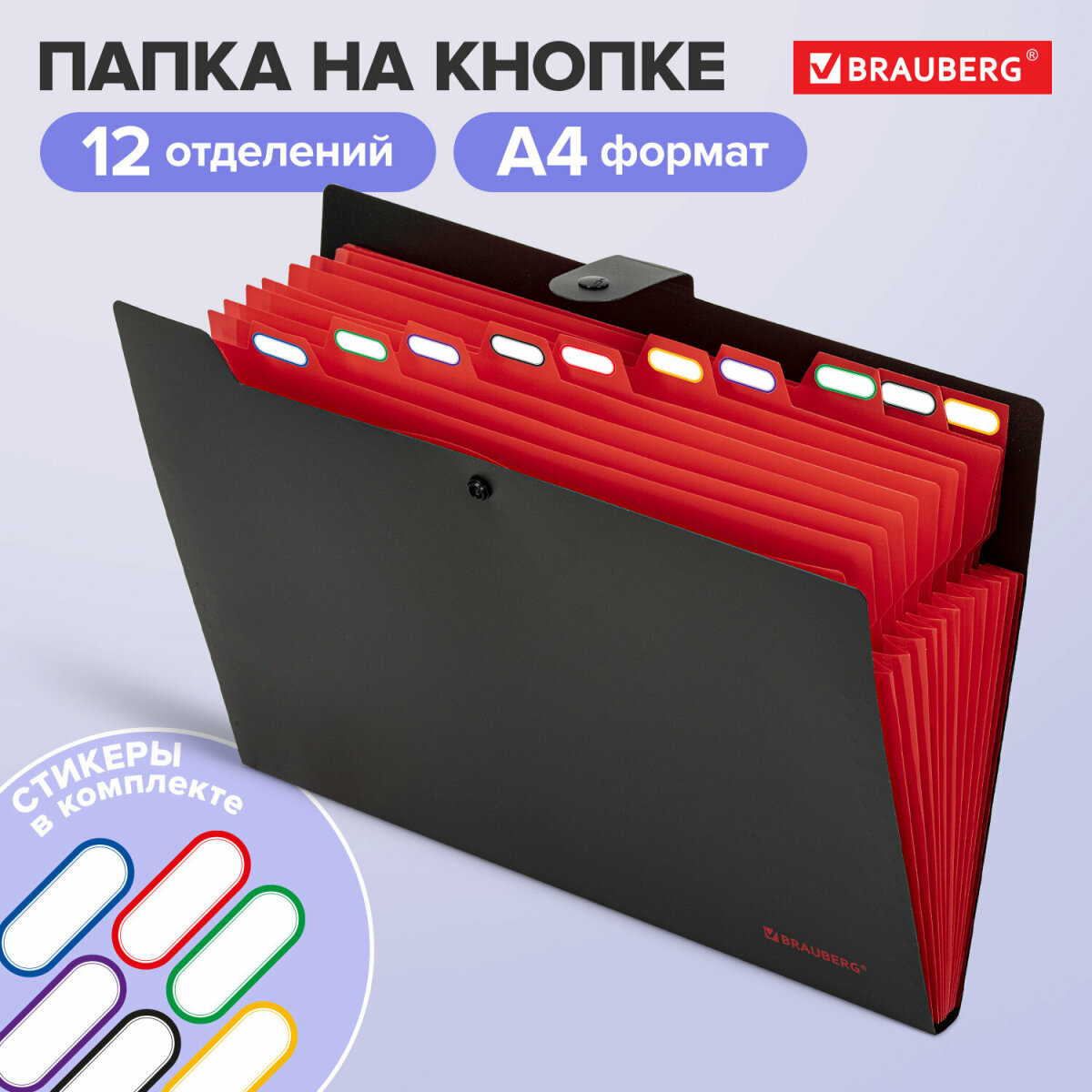 Папка-органайзер Brauberg А4 - фото 1