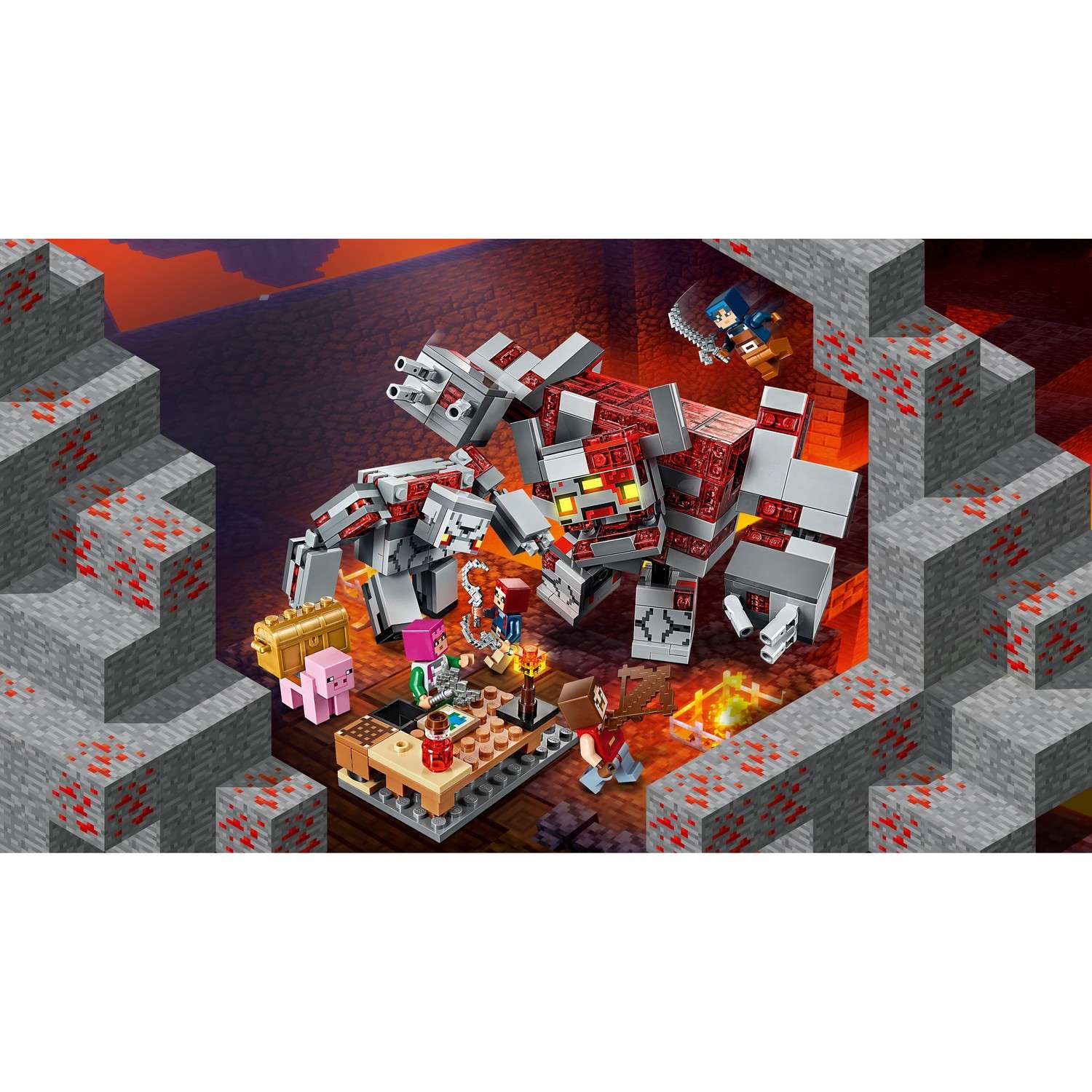 Конструктор LEGO Minecraft Битва за красную пыль 21163 - фото 11