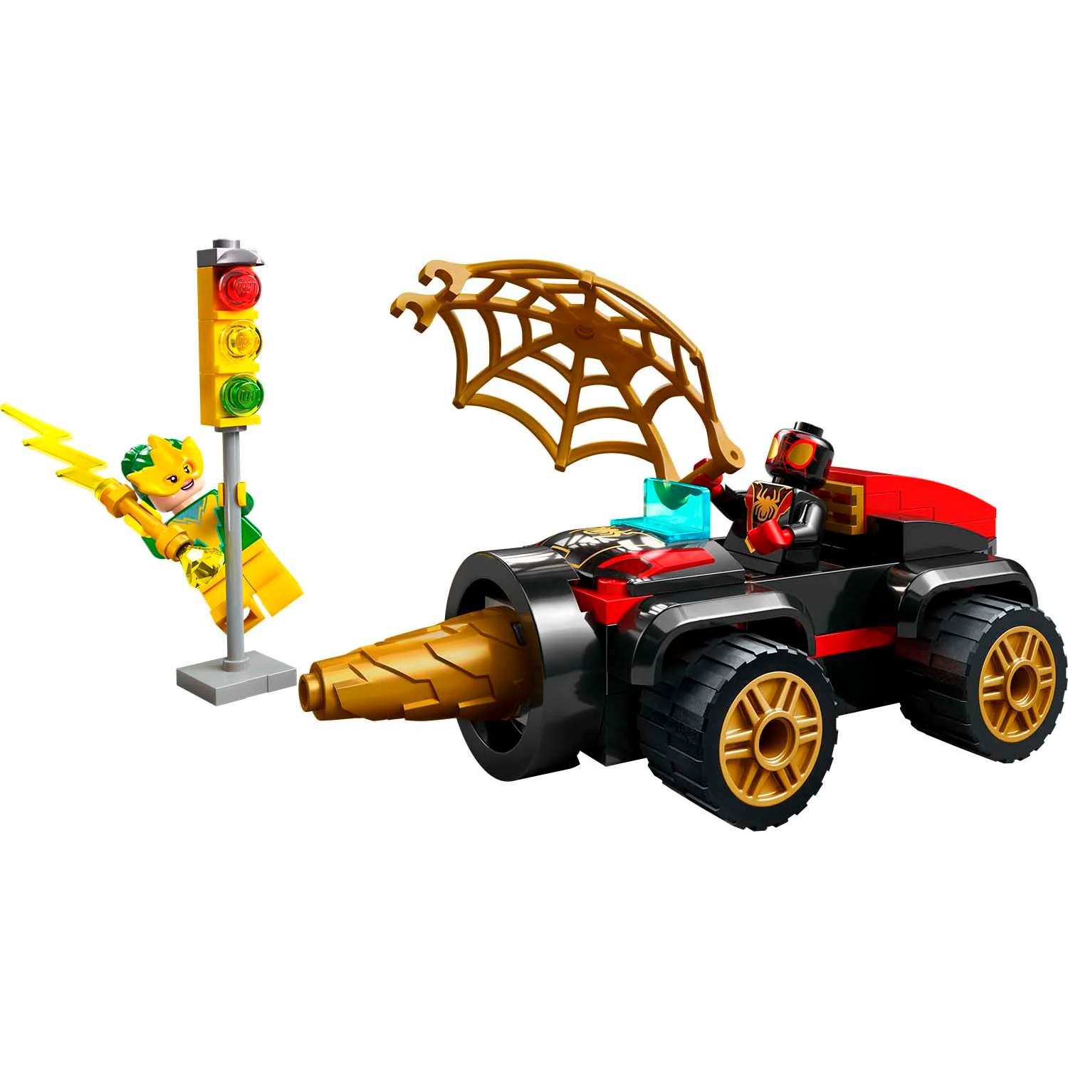 Конструктор детский LEGO Marvel Бурильная машина Человека-Паука 10792 - фото 7