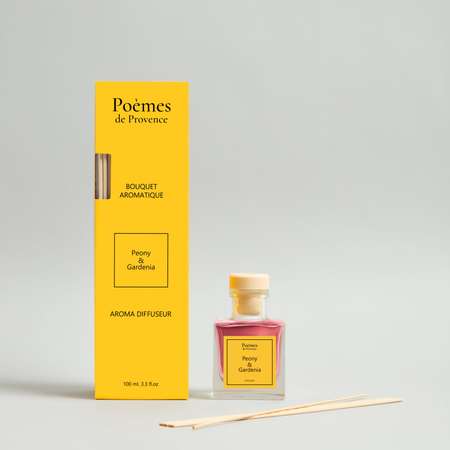Ароматический диффузор Poemes de Provence Peony and gardenia 100 мл