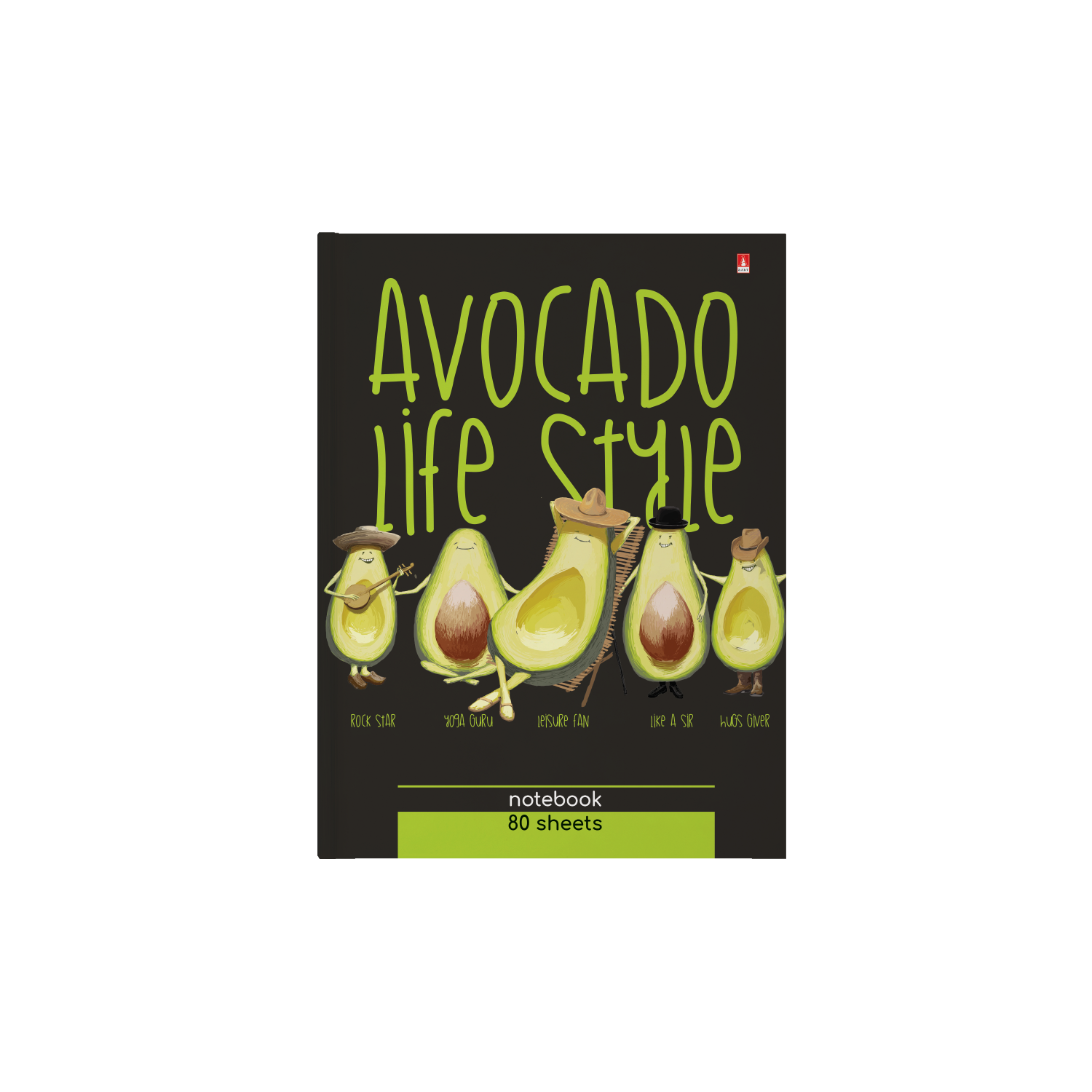 Блокнот АЛЬТ Avocado Style А6 110х145 мм клетка 80 листов - фото 2