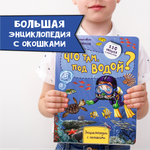 Книга BimBiMon Энциклопедия с окошками. Что там под водой?