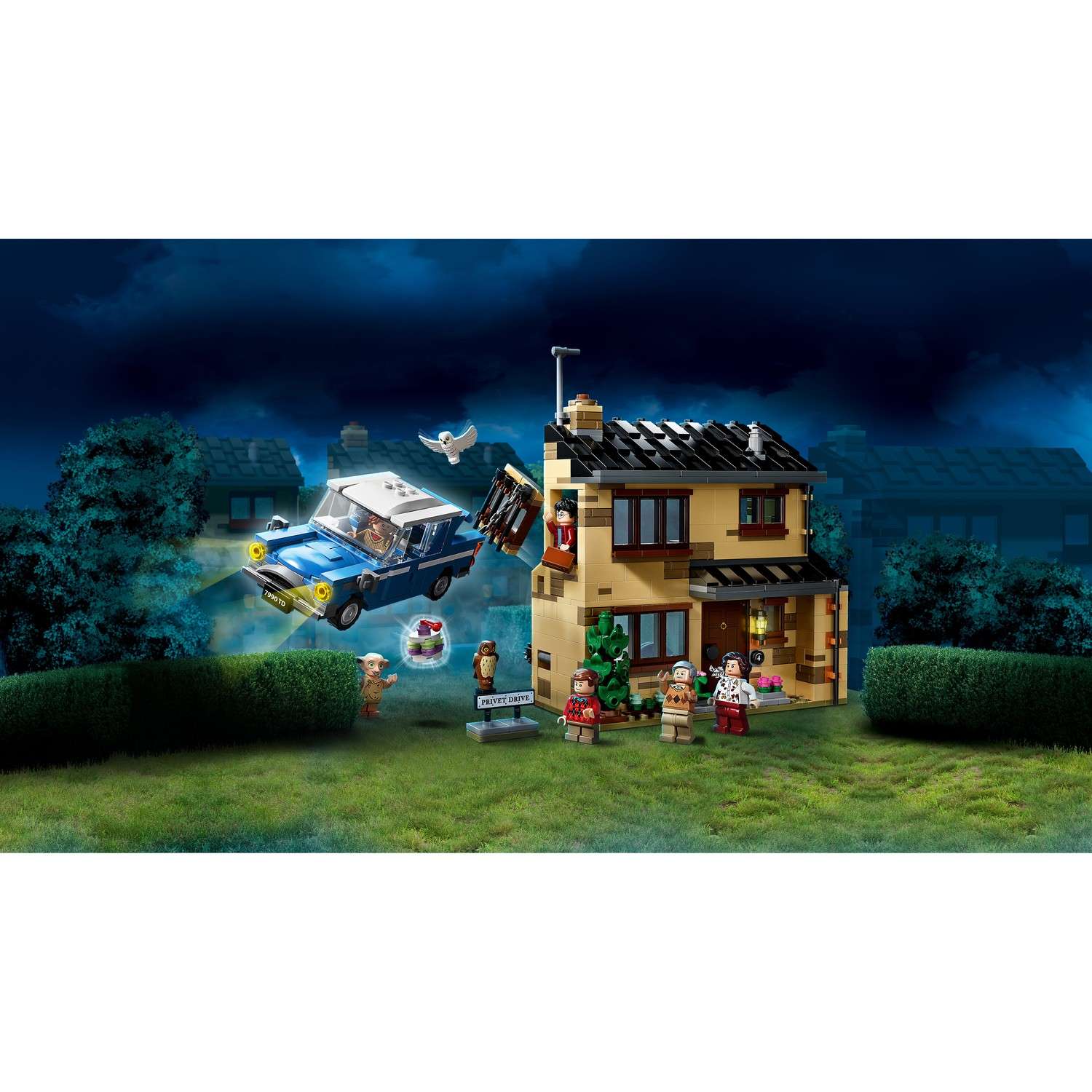 Конструктор LEGO Harry Potter Тисовая улица дом 4 75968 - фото 10