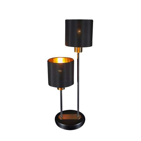 Настольный светильник ESCADA 1109/2 E14*40W Black/Gold