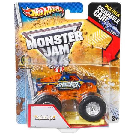 Машина Hot Wheels Monster Jam 1:64 Шокер W4161