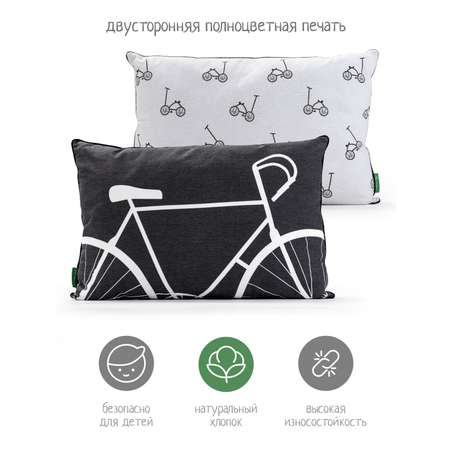 Подушка декоративная N Family Декоративная VELO 1 из коллекции Black/white 60*40см