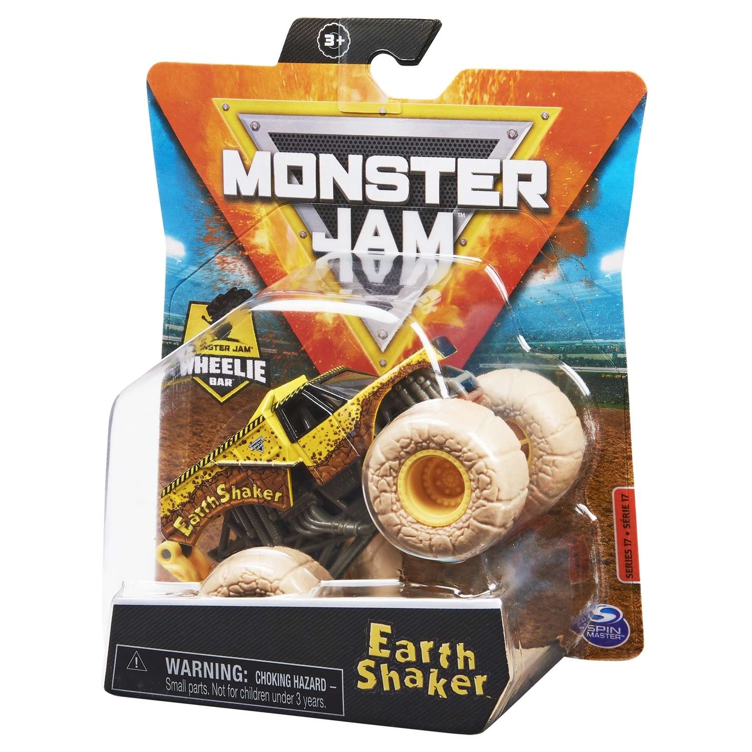 Машинка Monster Jam 1:64 Earth Shaker6044941/20130579 6044941 - фото 3