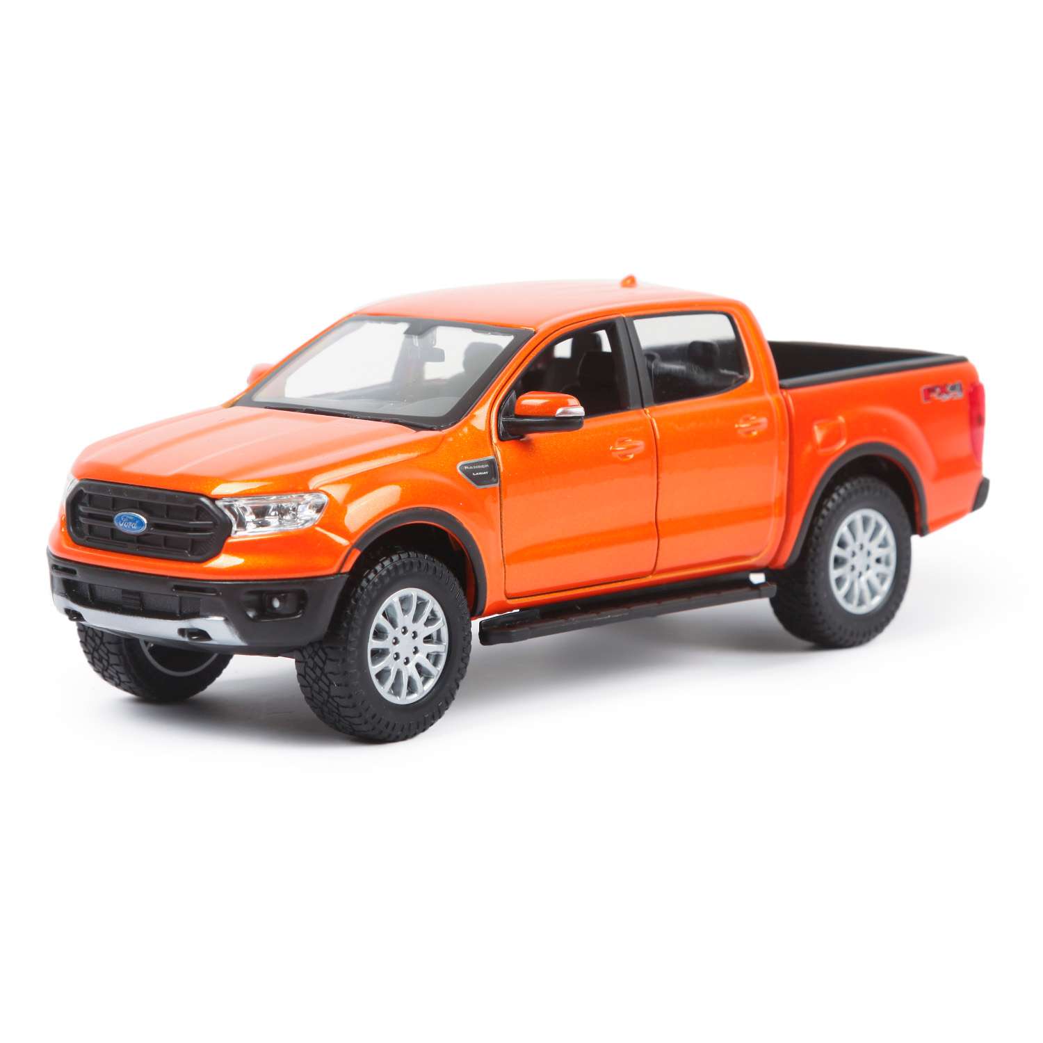 Машина MAISTO 1:24 Ford Ranger 2019 Оранжевая 31521 31521 - фото 1