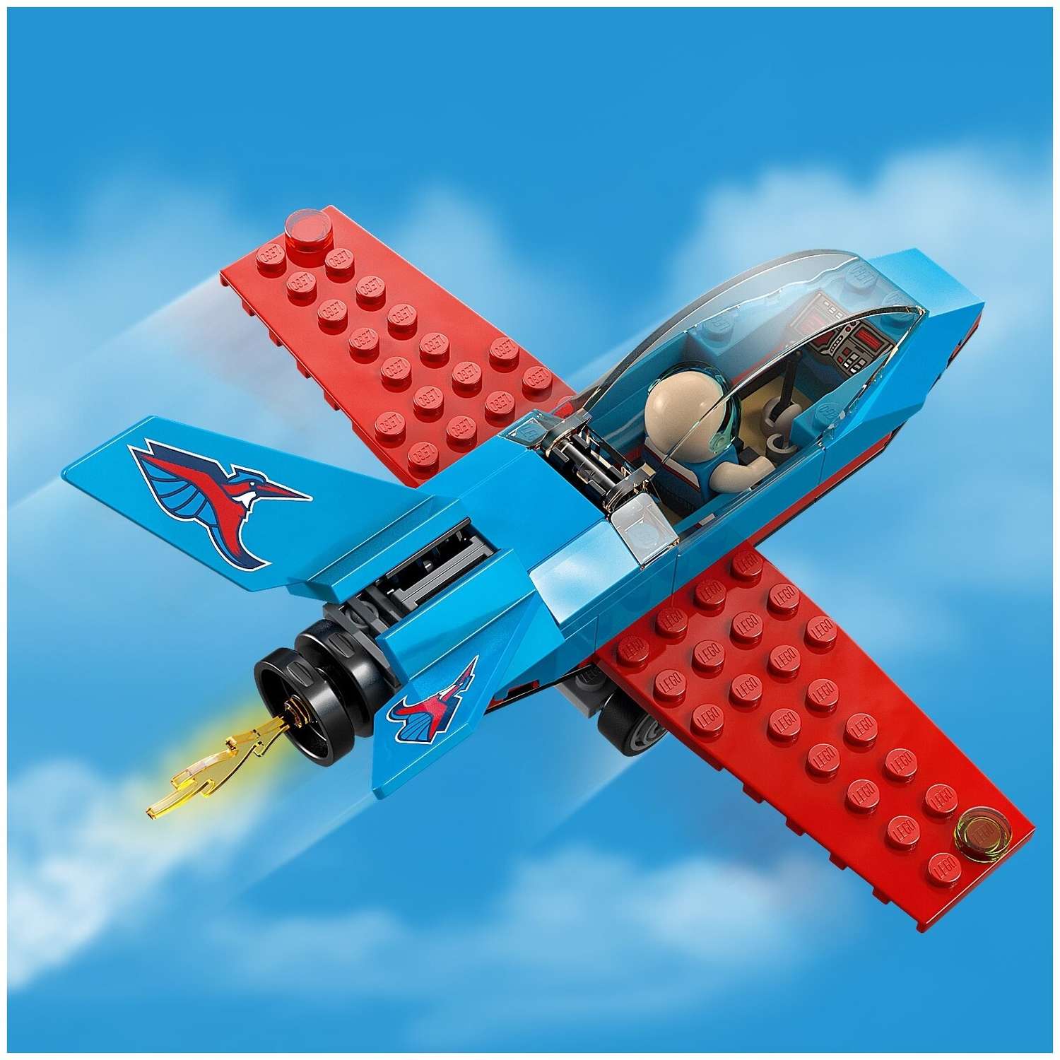 Конструктор LEGO City Stunt plane Трюковый самолёт - фото 3