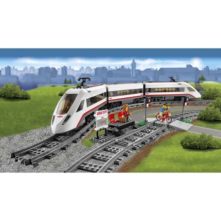 Конструктор LEGO City Trains Скоростной пассажирский поезд (60051)