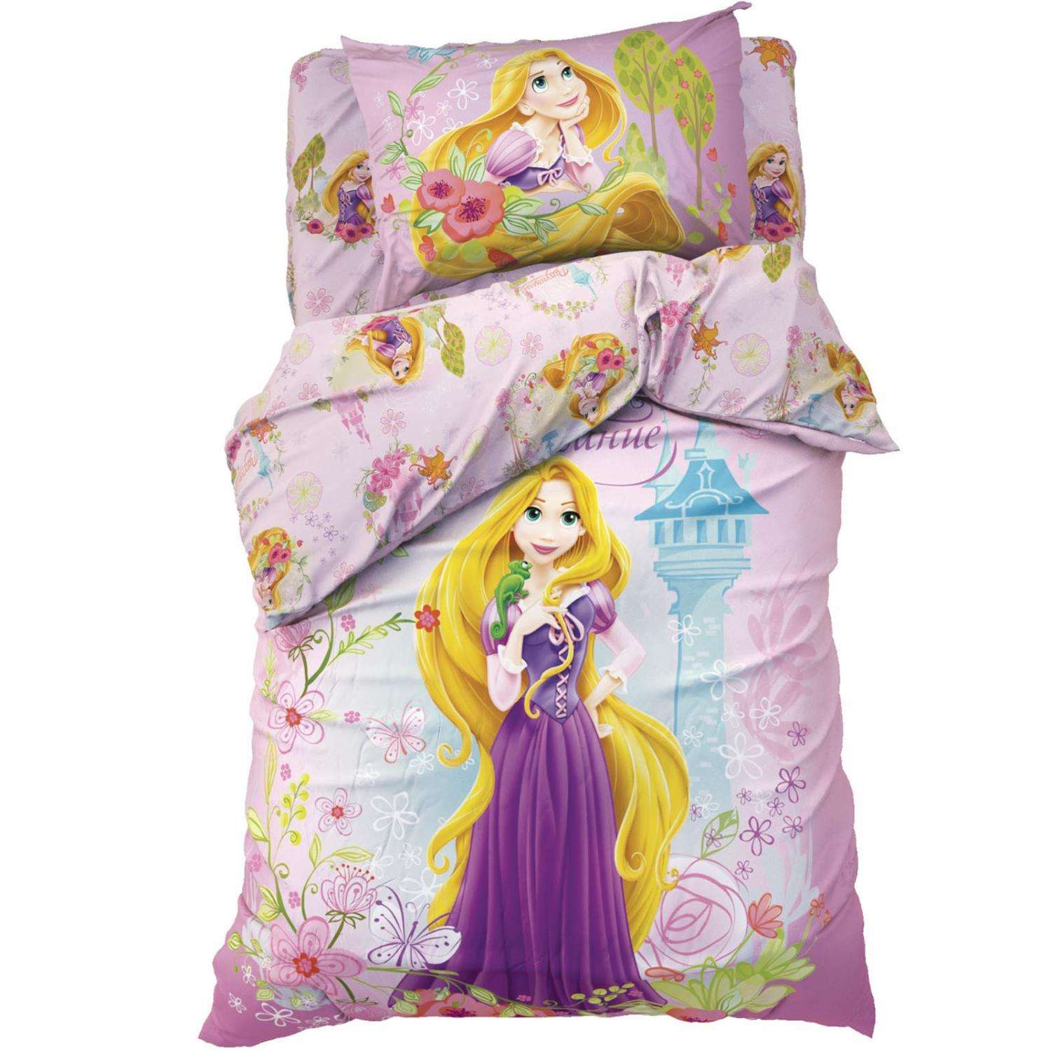 Комплект постельного белья Disney Принцесса Рапунцель - фото 1