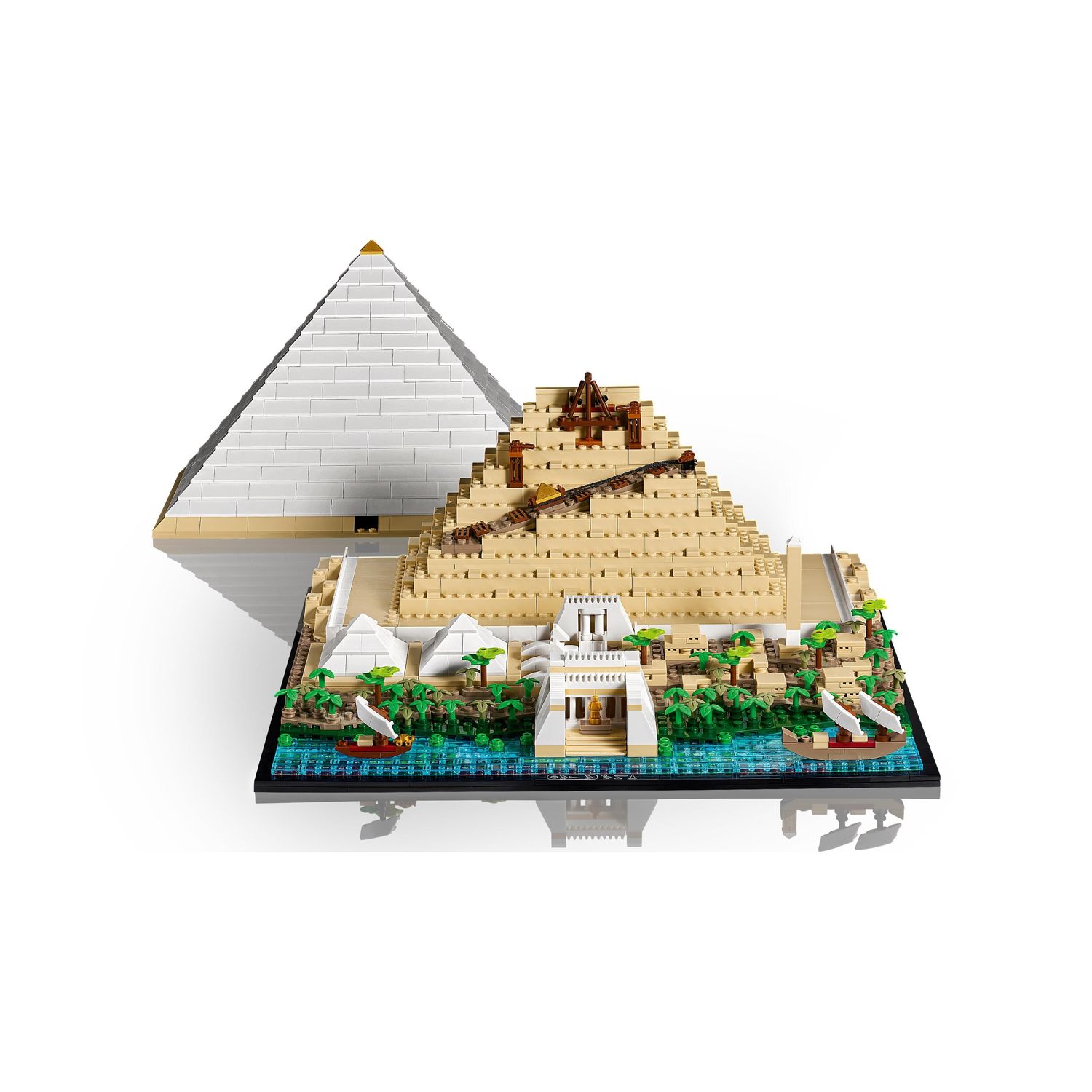 Конструктор LEGO Architecture Пирамида Хеопса 21058 купить по цене 12999 ₽  в интернет-магазине Детский мир