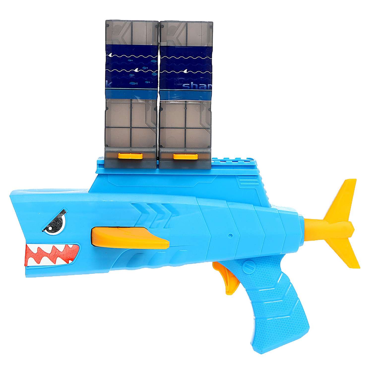Дартс Sima-Land с пистолетом «Акула» 2 обоймы 9 шаров - фото 3