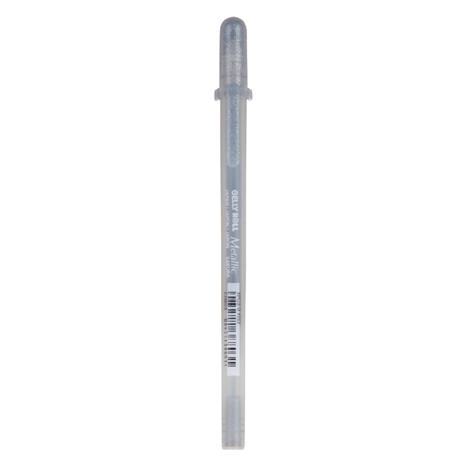 Ручка гелевая Sakura Gelly Roll Metallic цвет чернил: серебряный - фото 1