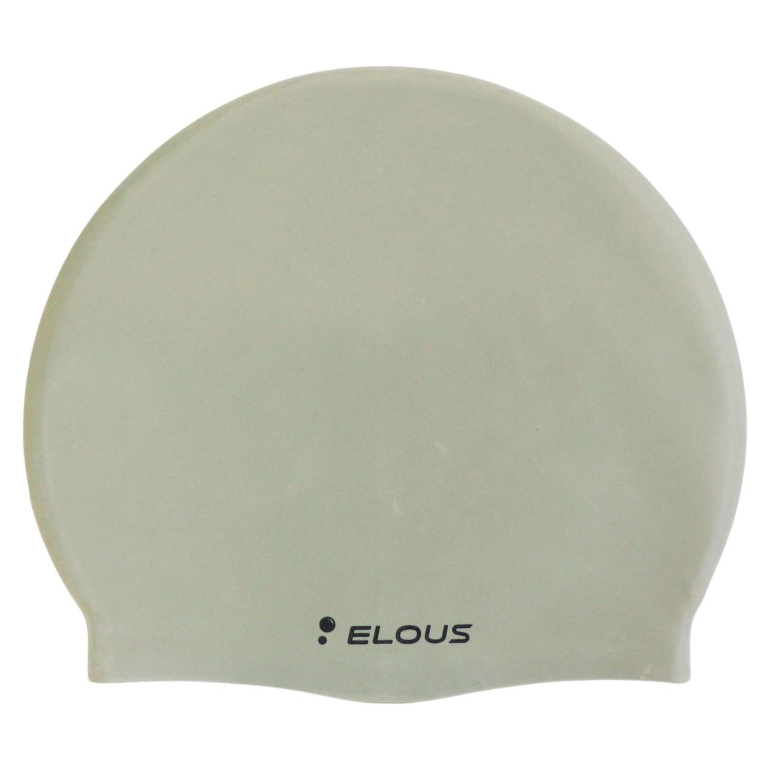 Шапочка для плавания Elous EL010 силиконовая Россия герб серый - фото 2