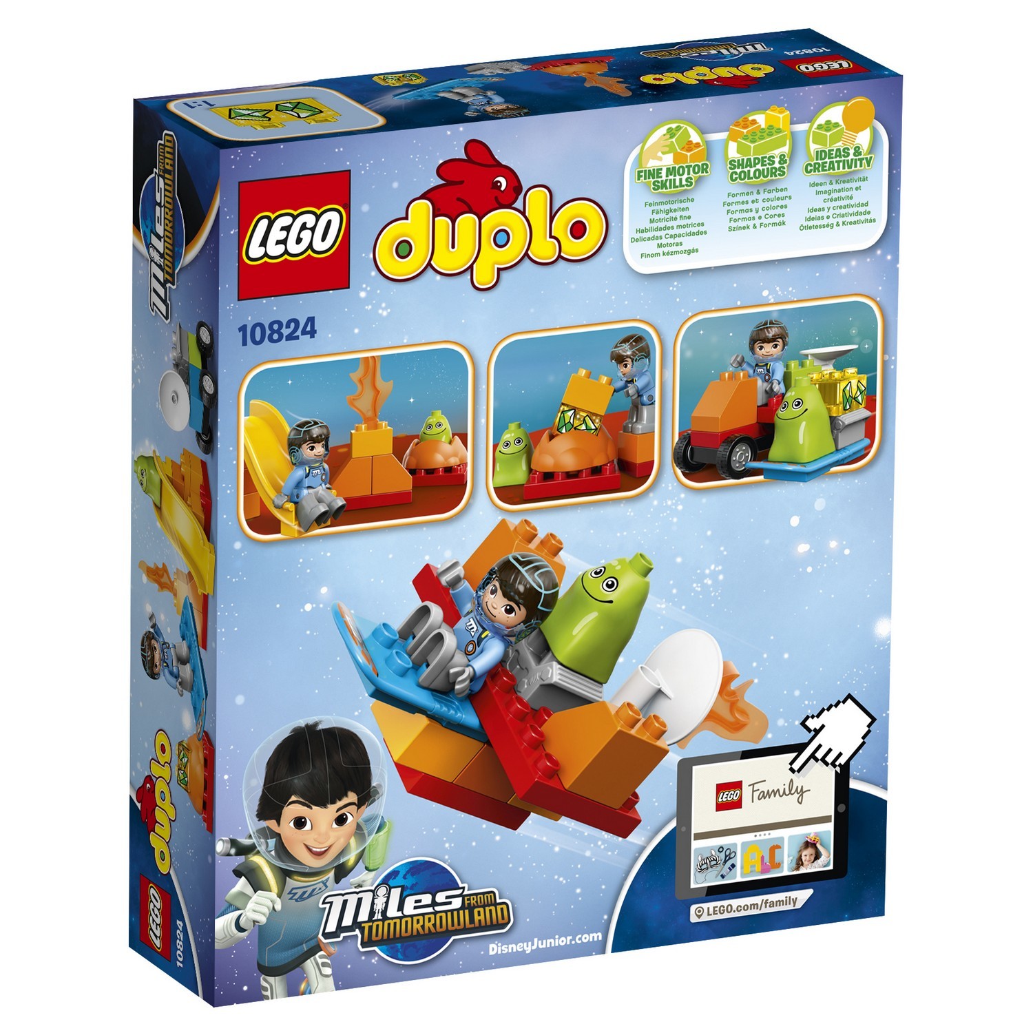 Конструктор LEGO DUPLO Miles Космические приключения Майлза (10824) - фото 3