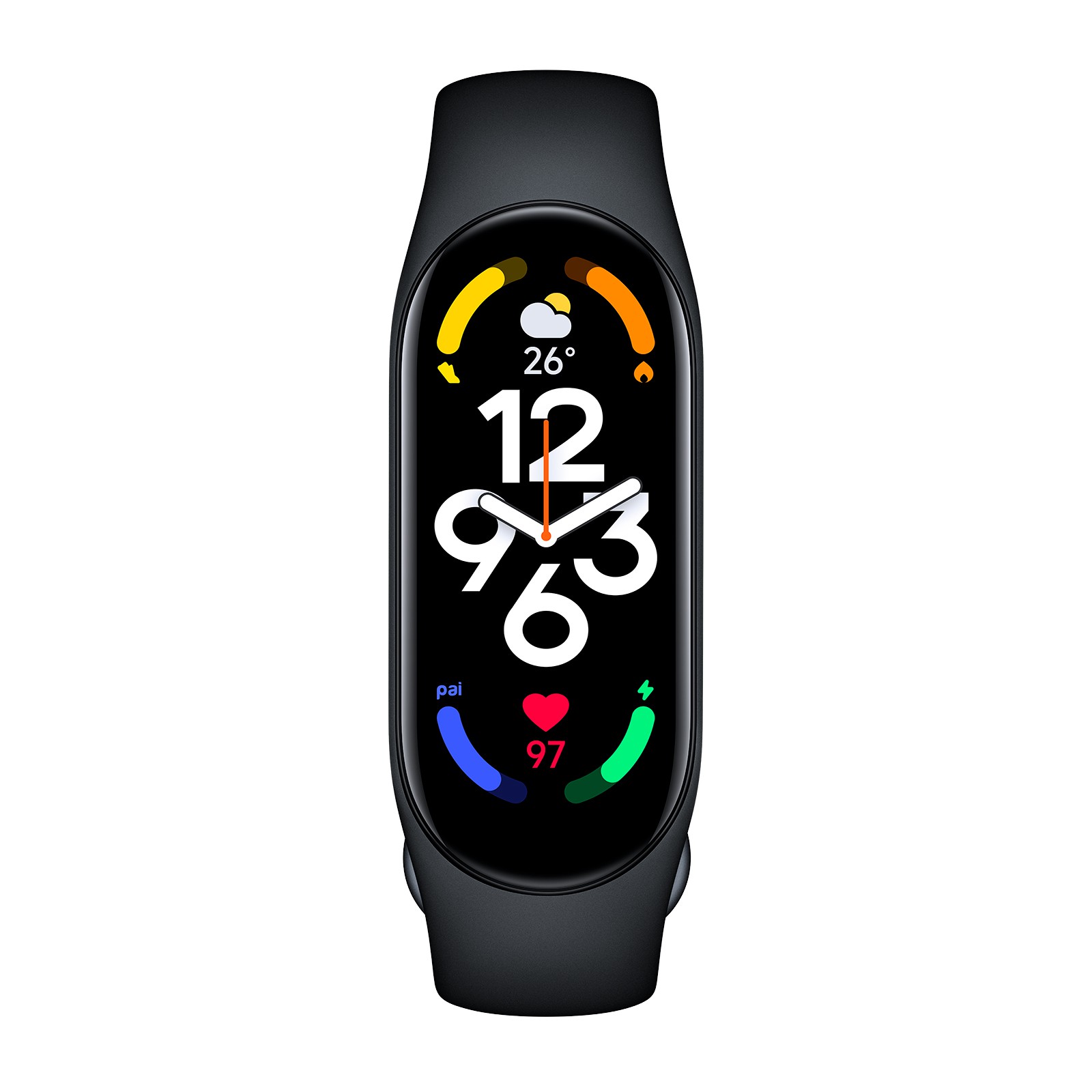 Фитнес-браслет XIAOMI Mi Smart Band 7 1.62Amoled BT5.2 180 мАч чёрный - фото 2