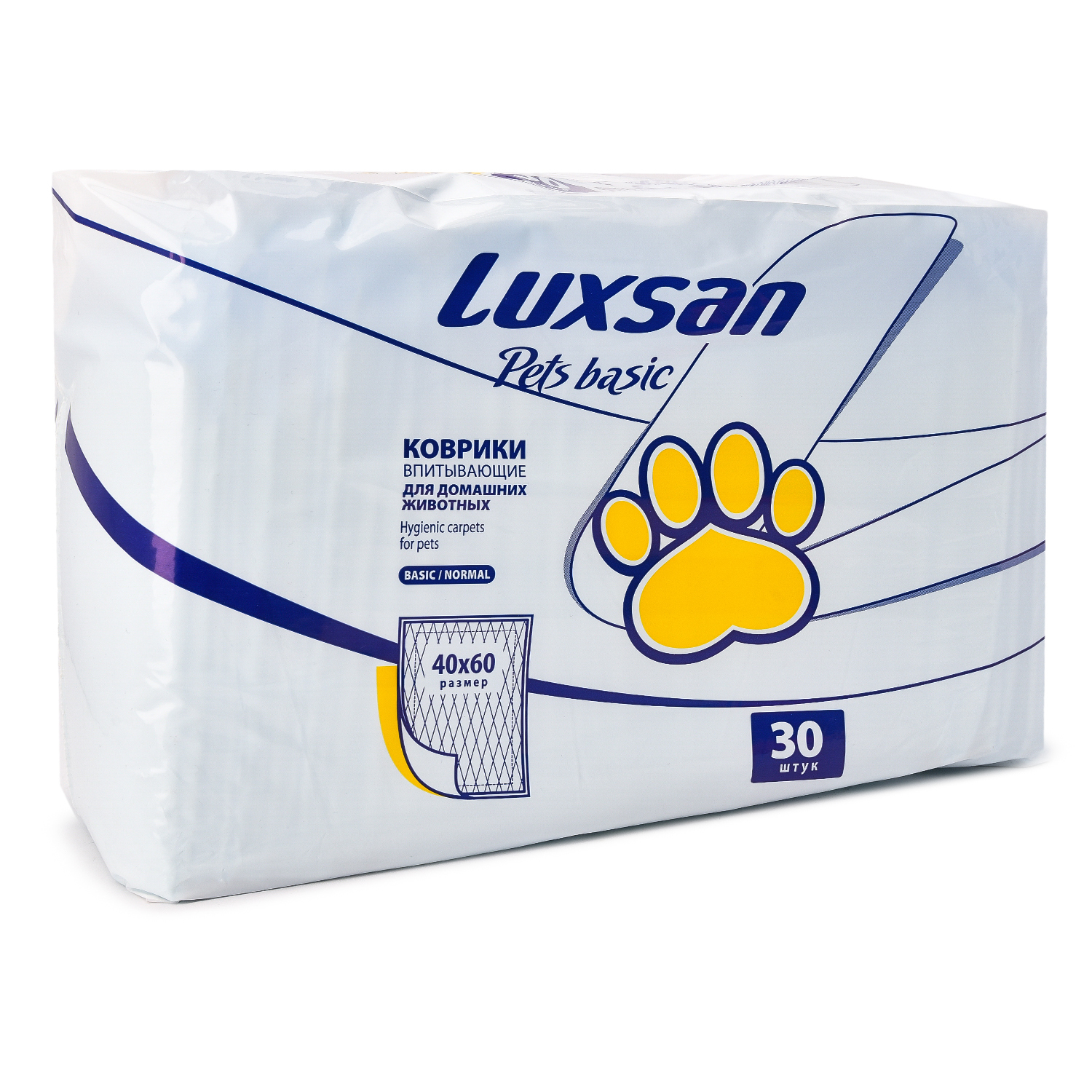 Коврики для животных Luxsan Pets впитывающие 40*60см 30шт - фото 1