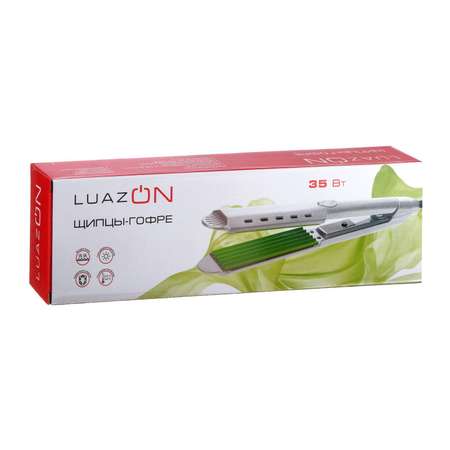 Щипцы-гофре Luazon LW-12 белые