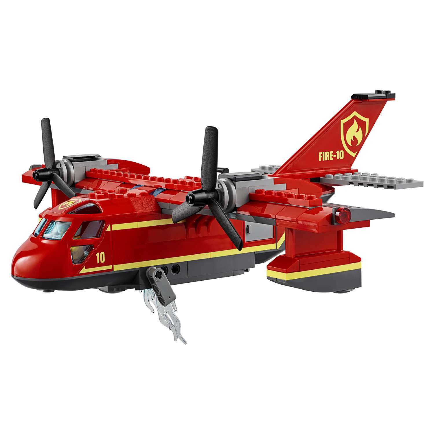 Конструктор LEGO City Fire Пожарный самолет 60217 - фото 18