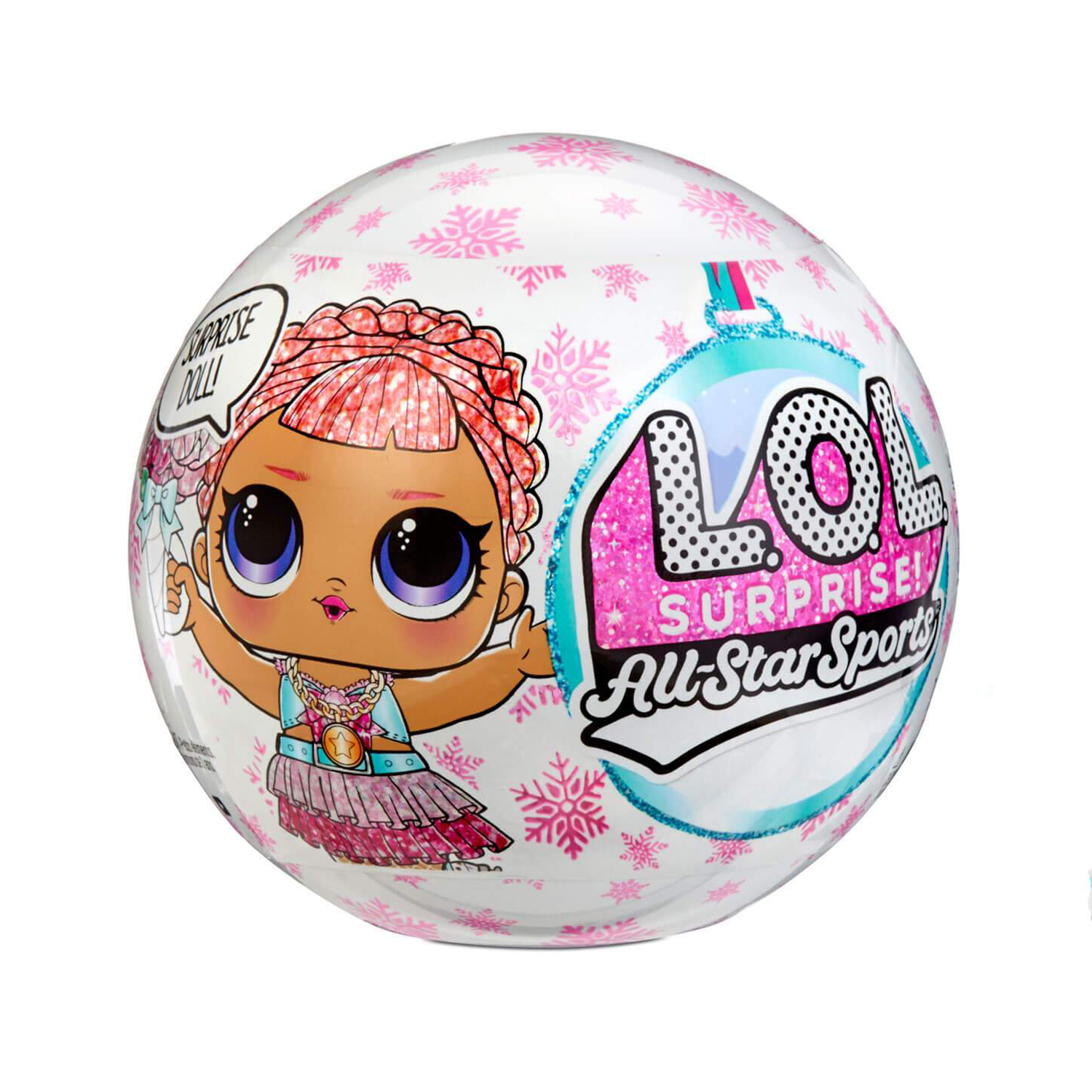 Игрушка в шаре L.O.L. Surprise Surprise All Star Sports Winter Games в  непрозрачной упаковке (Сюрприз) 577843EUC купить по цене 799 ₽ в  интернет-магазине Детский мир