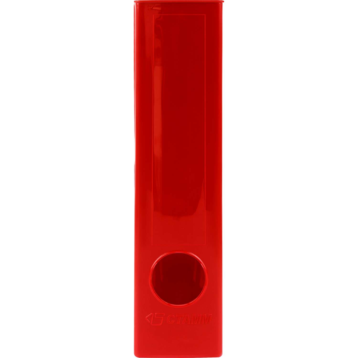 Лоток для бумаг Стамм Лидер вертикальный Красный ЛТВ-30452 - фото 4