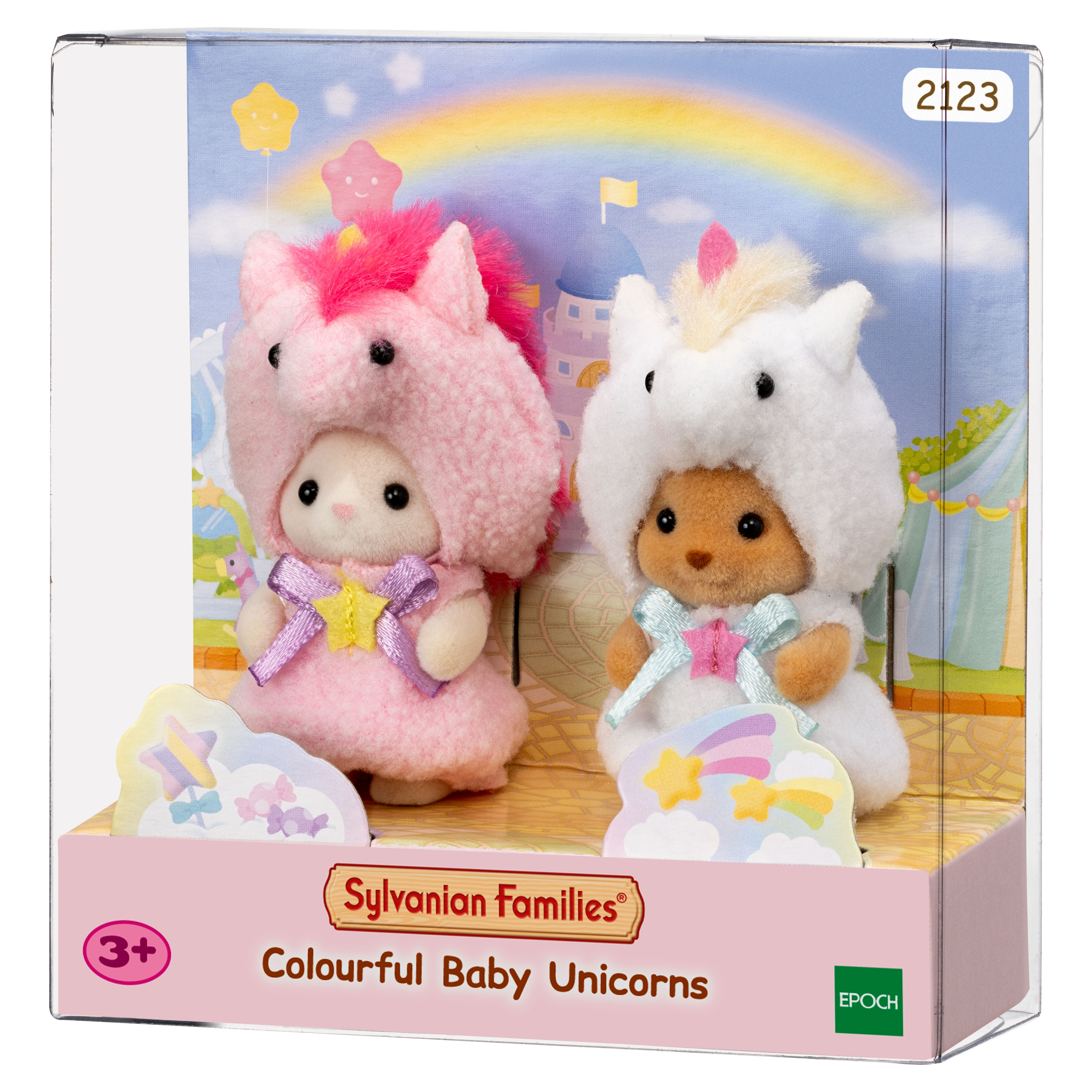 Набор Sylvanian Families Малыши в костюмах единорогов 2123 - фото 3