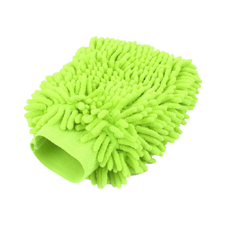 Тряпка-рукавица Ripoma из микрофибры зеленого цвета