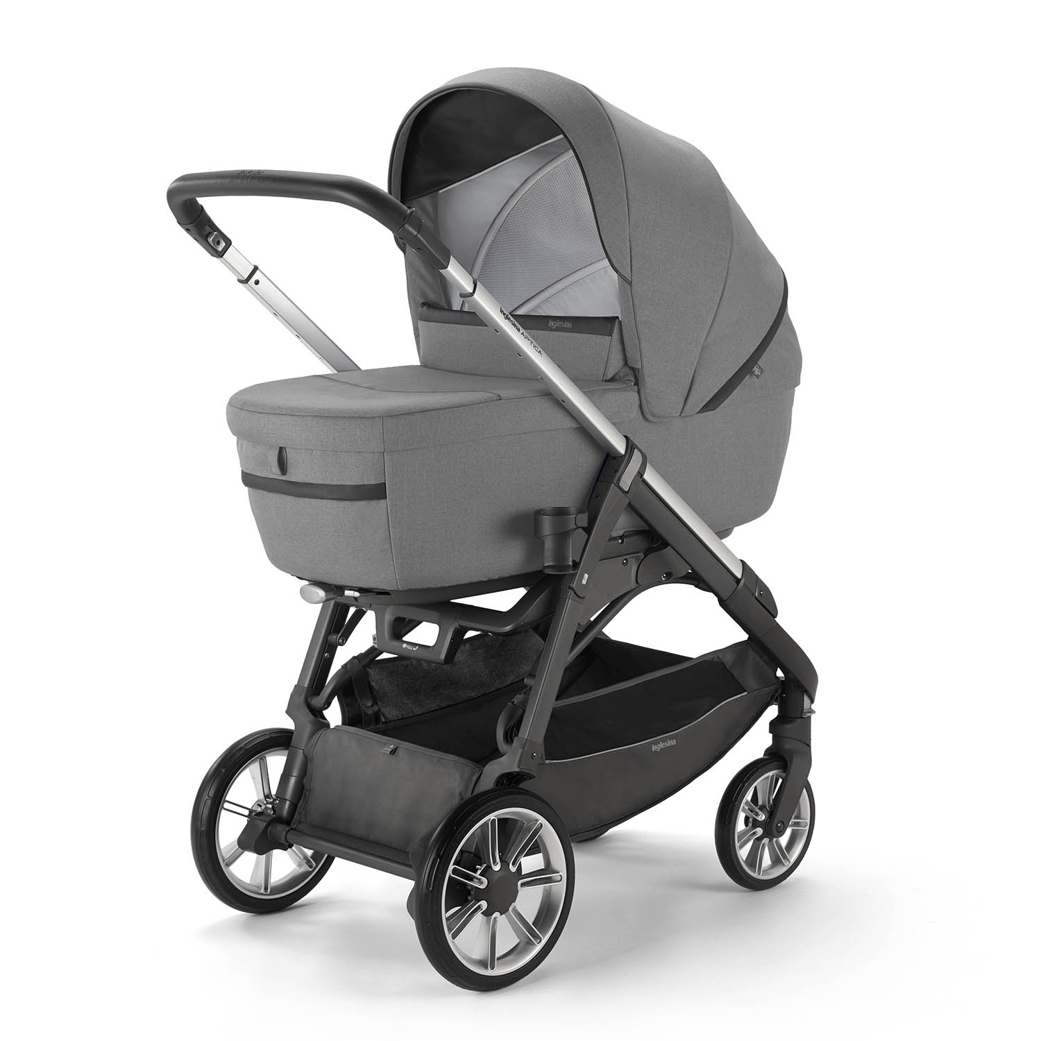 Коляска Inglesina Aptica 4в1 System Quattro Kensington Grey - фото 1