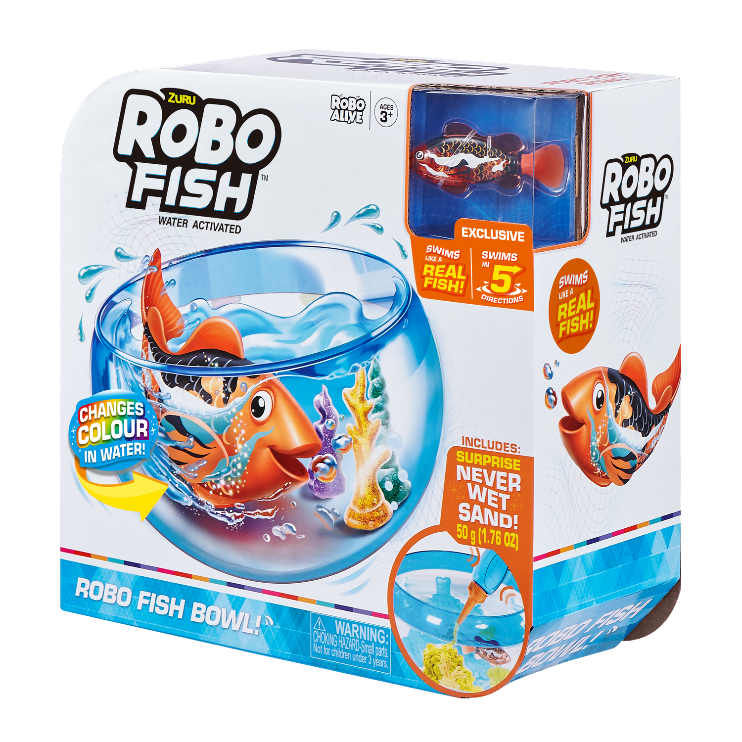 Игрушка Robo Alive Junior Рыбка в аквариуме 7126 ROBO ALIVE JUNIOR - фото 8