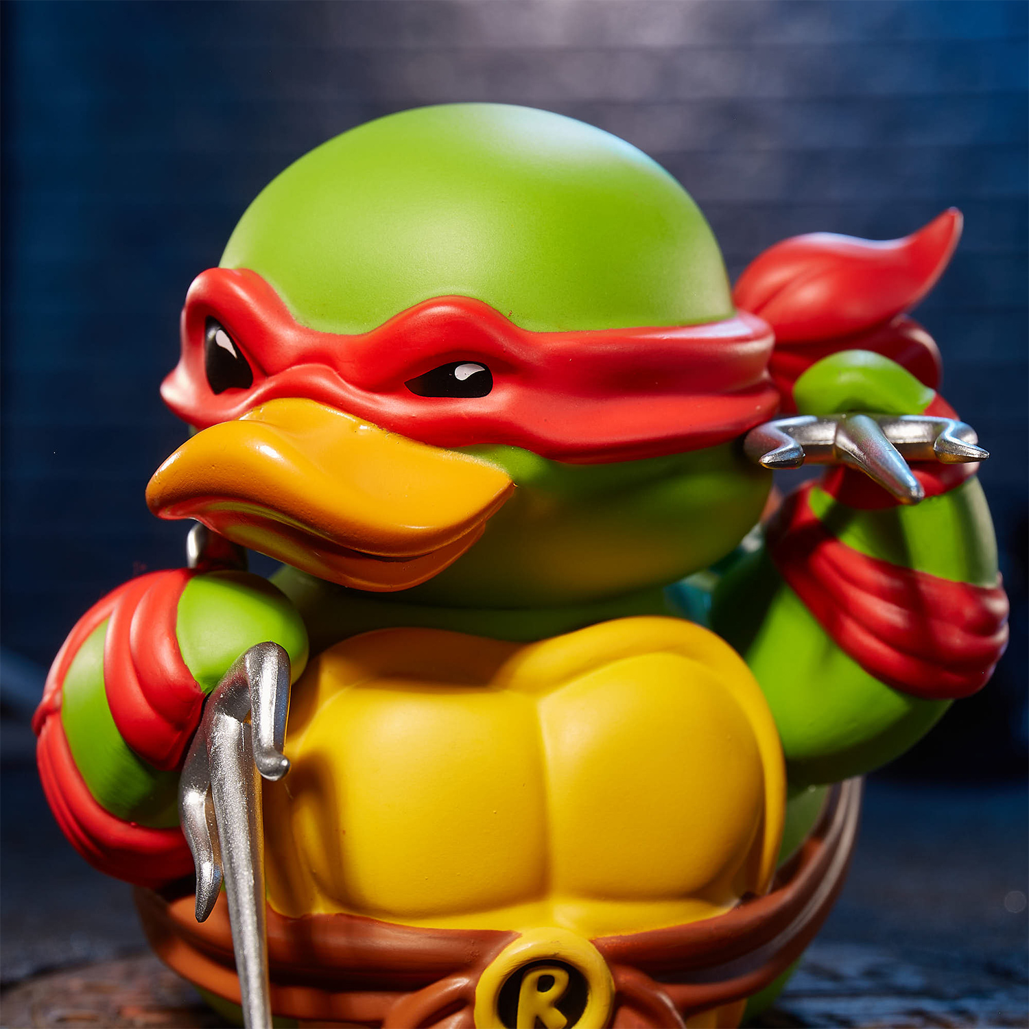 Фигурка Ninja Turtles(Черепашки Ниндзя) Утка Tubbz Рафаэль Boxed Edition без ванны - фото 7