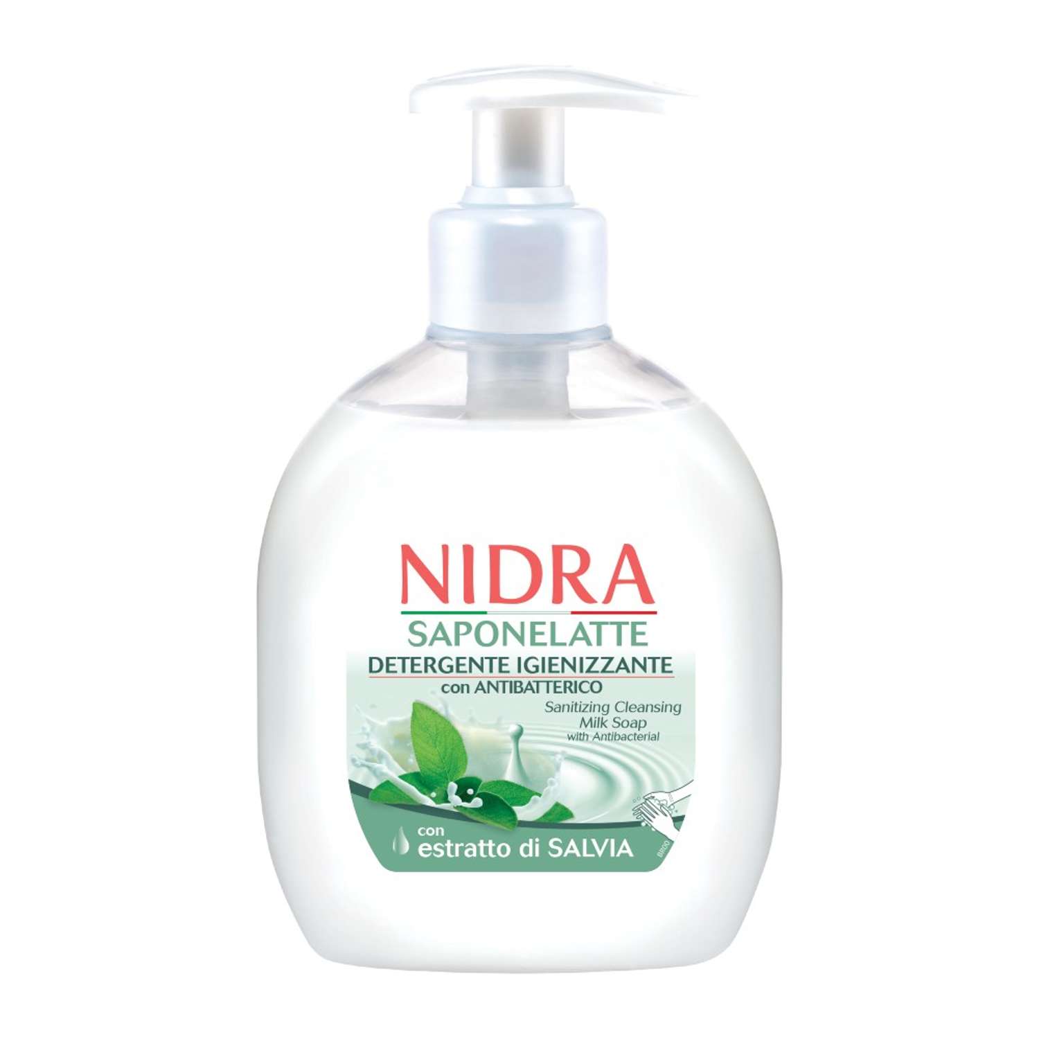 Жидкое мыло-молочко Nidra очищающее Антибактериальное 300 мл - фото 7